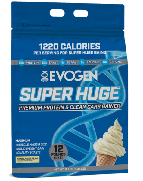 Super Huge Mass Gainer By Evogen – Supplement Warehouse