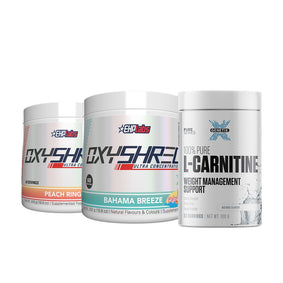Oxyshred Twin Pack + FREE L-Carnitine (100g)