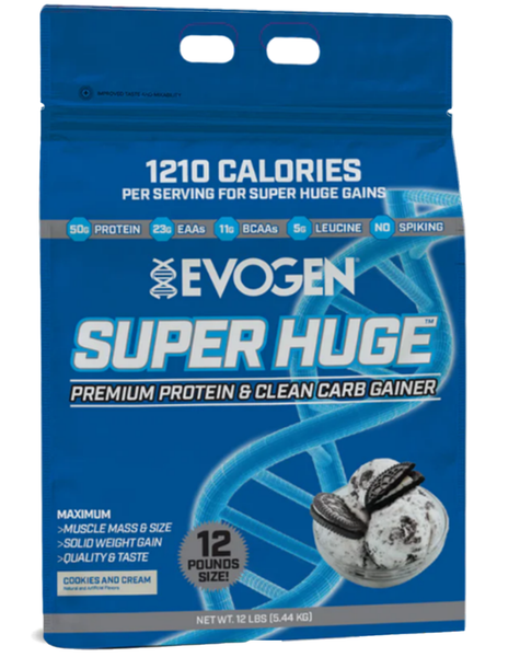 Super Huge Mass Gainer By Evogen – Supplement Warehouse